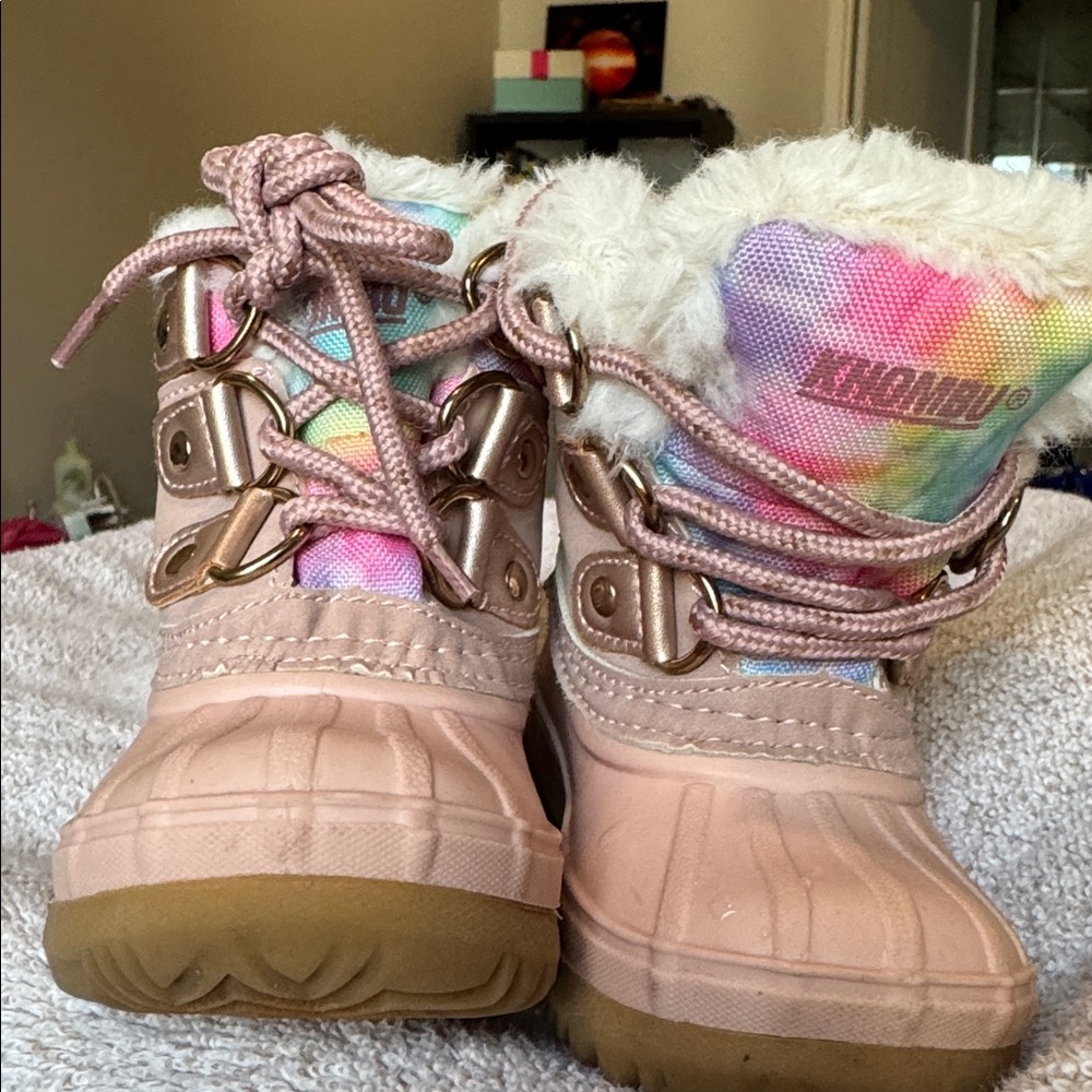 Khombu Toddler' Multicolor Winter Boots